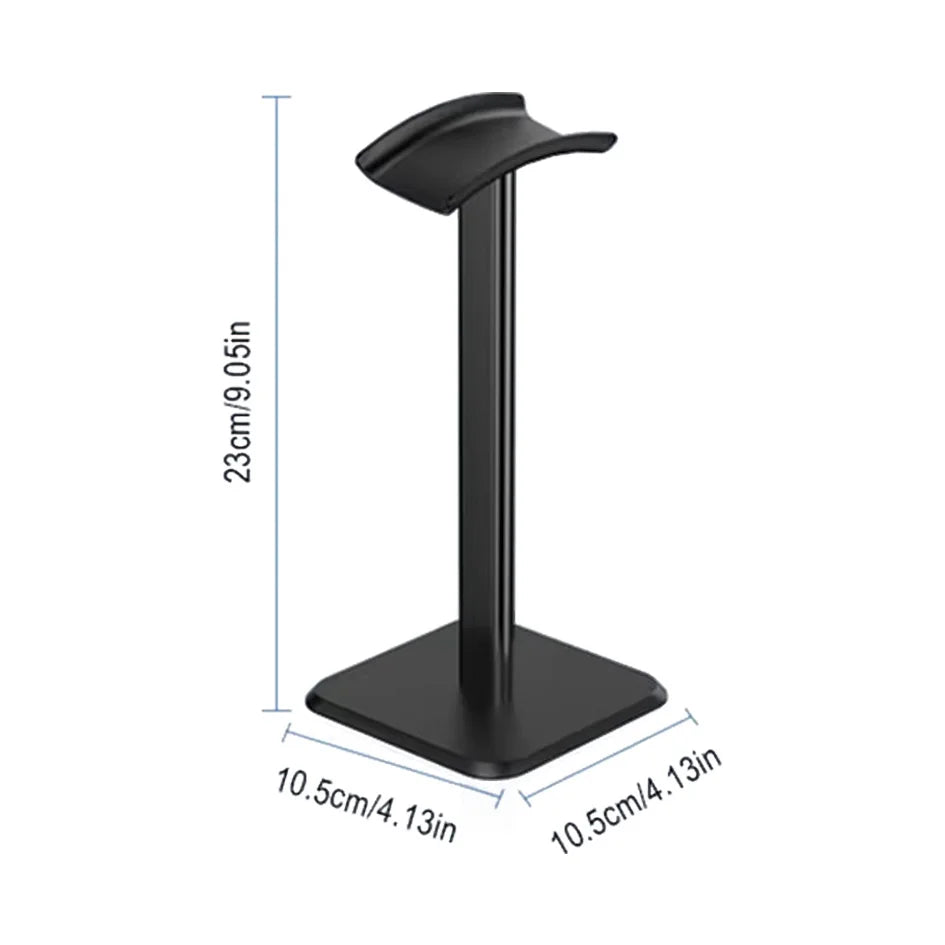 Universal Aluminum Headphone Stand – Desktop Headset Holder for Gaming & Office