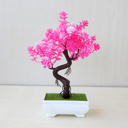 Artificial Plants Decoration Potted Bonsai Small Tree - Room Decoration