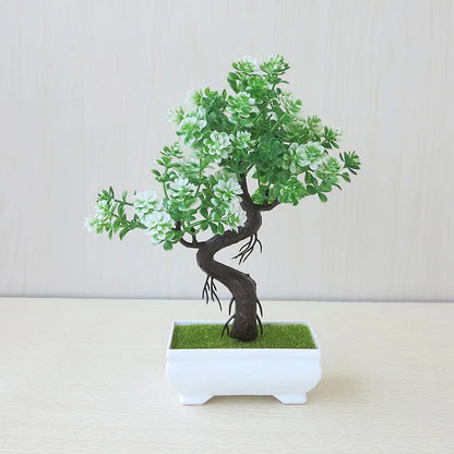 Artificial Plants Decoration Potted Bonsai Small Tree - Room Decoration
