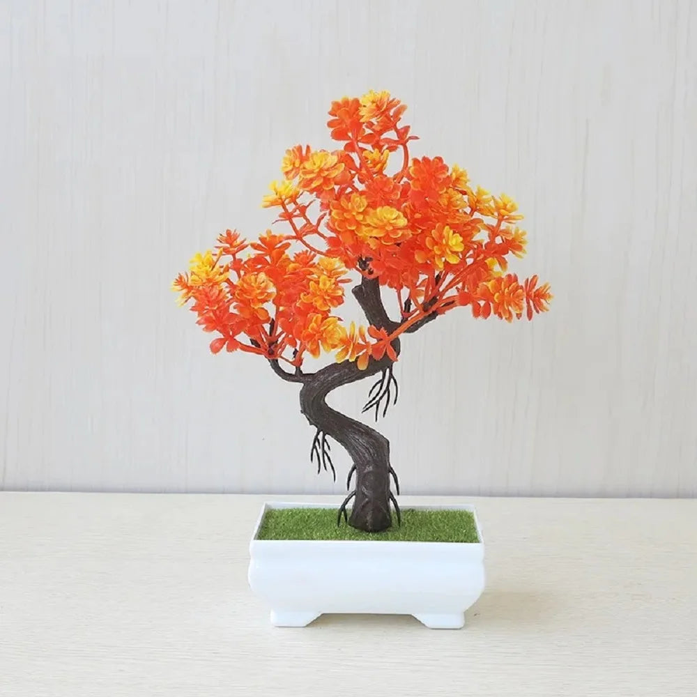Artificial Plants Decoration Potted Bonsai Small Tree - Room Decoration
