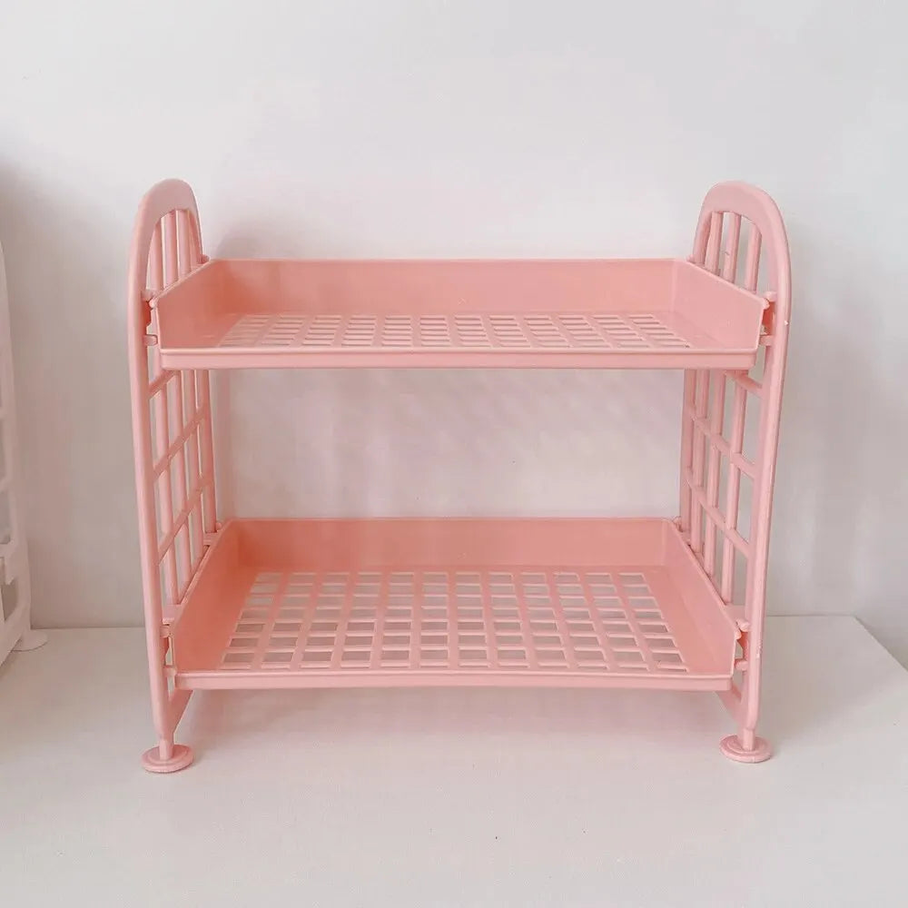 Horizontal Desktop Shelf Simple Multi Storage For Office