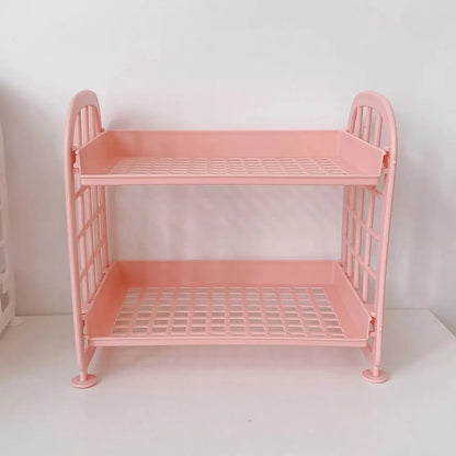 Horizontal Desktop Shelf Simple Multi Storage For Office