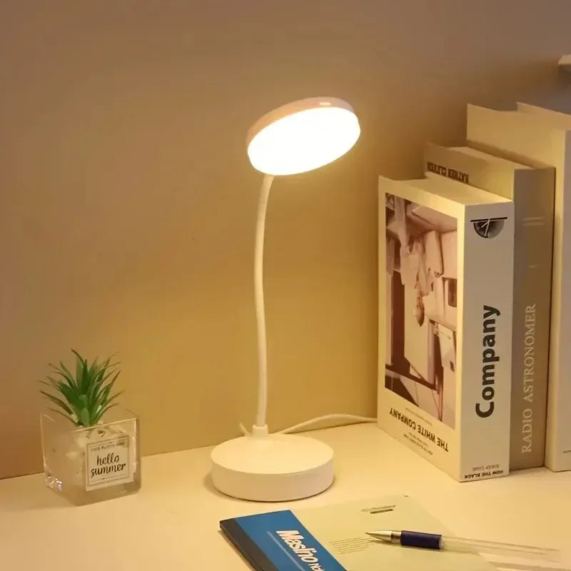 Rechargeable LED Desk Lamp – 3 Brightness Levels, Touch Control & Eye-Friendly Light for Home Office or Study