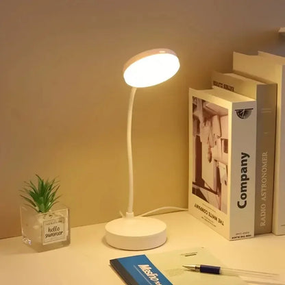 Rechargeable LED Desk Lamp – 3 Brightness Levels, Touch Control & Eye-Friendly Light for Home Office or Study