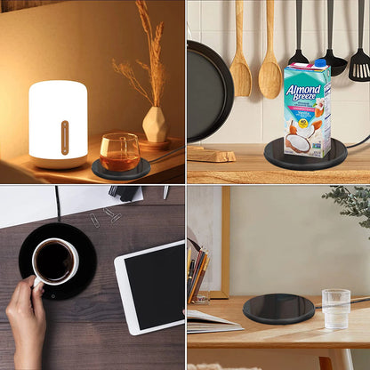 USB Coffee Mug Warmer – Smart Cup Heating Pad with 3 Temperature Settings & Auto Shut-Off