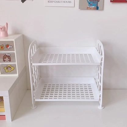 Horizontal Desktop Shelf Simple Multi Storage For Office