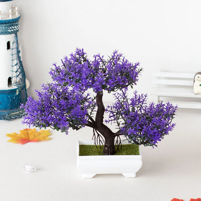 Artificial Plants Decoration Potted Bonsai Small Tree - Room Decoration