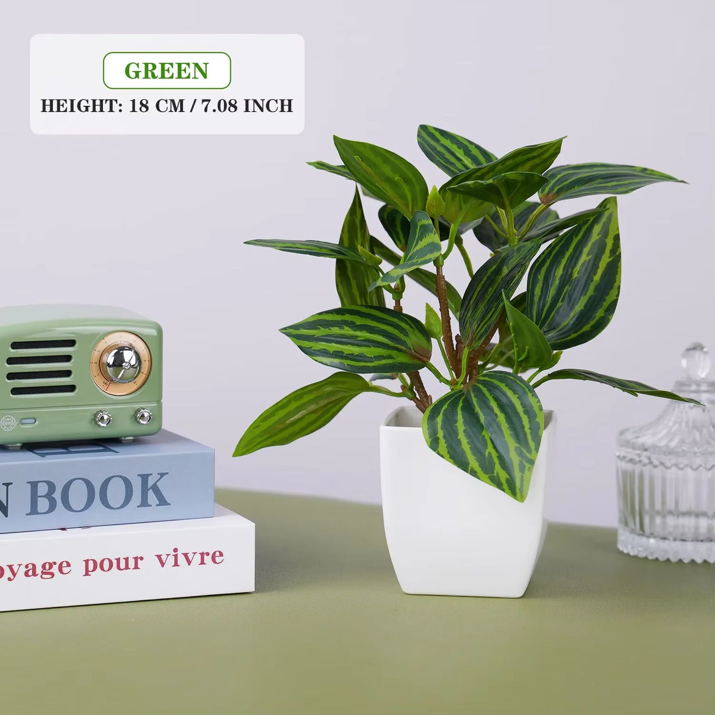 Artificial Plants Decoration Potted Bonsai Small Tree - Room Decoration