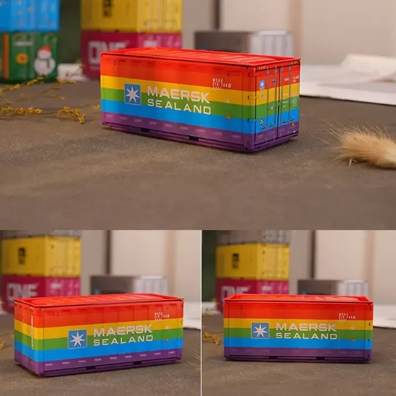 Mini Iron Storage Box – Creative Desktop Organizer, Retro Metal Container for Office, Desk & Home Decor