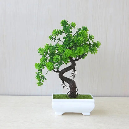 Artificial Plants Decoration Potted Bonsai Small Tree - Room Decoration