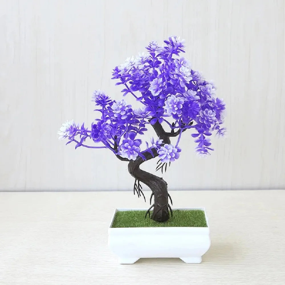 Artificial Plants Decoration Potted Bonsai Small Tree - Room Decoration