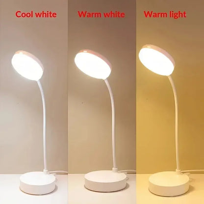 Rechargeable LED Desk Lamp – 3 Brightness Levels, Touch Control & Eye-Friendly Light for Home Office or Study