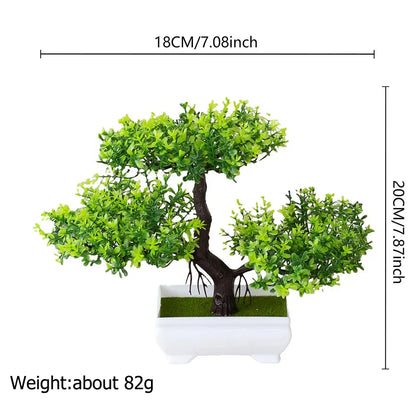Artificial Plants Decoration Potted Bonsai Small Tree - Room Decoration