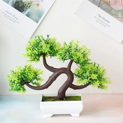 Artificial Plants Decoration Potted Bonsai Small Tree - Room Decoration