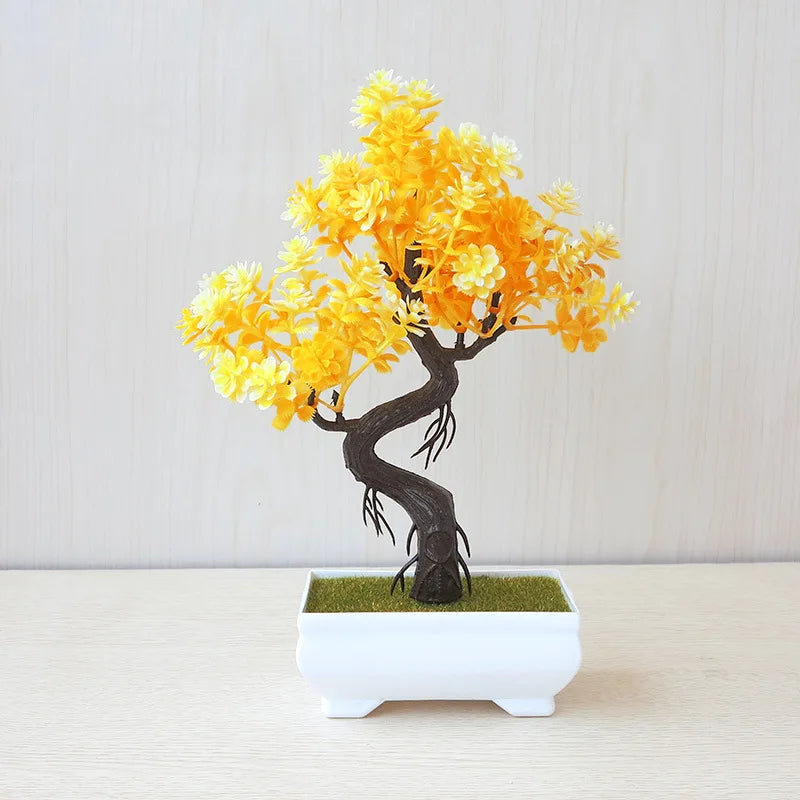 Artificial Plants Decoration Potted Bonsai Small Tree - Room Decoration