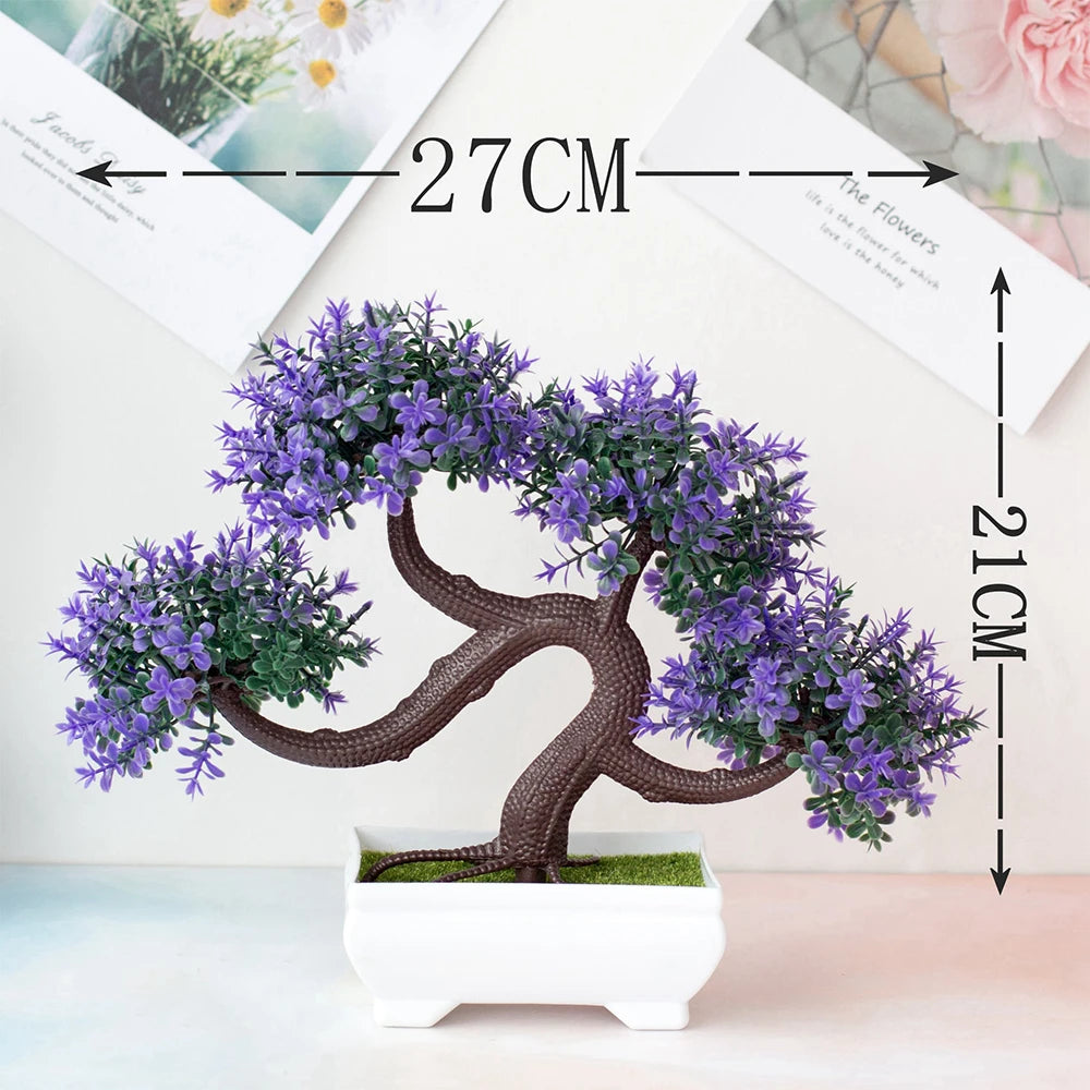Artificial Plants Decoration Potted Bonsai Small Tree - Room Decoration