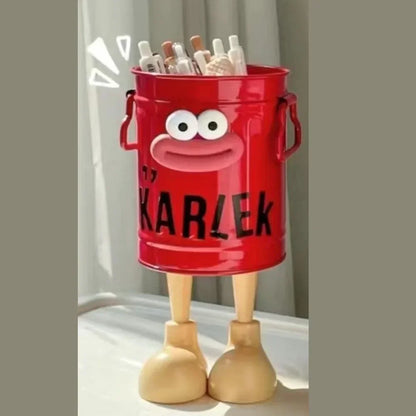 Cute Cartoon Pen Holder – Fun Desk Organizer for Office, Study, and Home Storage