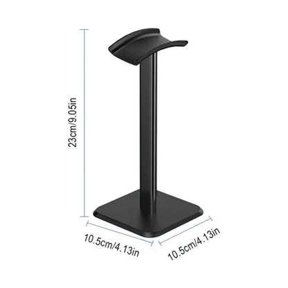 Universal Aluminum Headphone Stand – Desktop Headset Holder for Gaming & Office