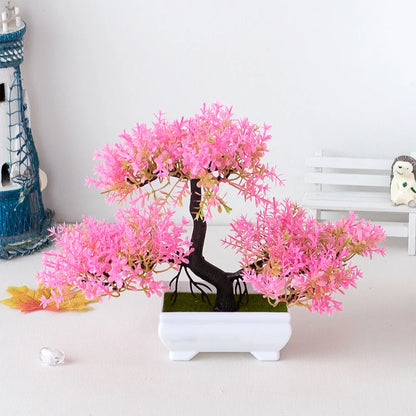 Artificial Plants Decoration Potted Bonsai Small Tree - Room Decoration