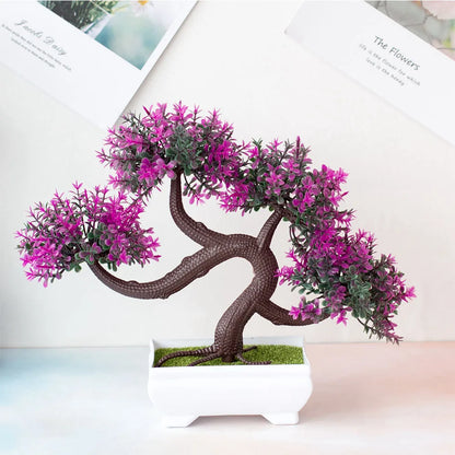 Artificial Plants Decoration Potted Bonsai Small Tree - Room Decoration