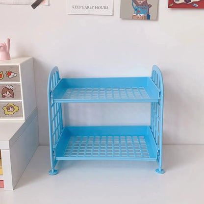 Horizontal Desktop Shelf Simple Multi Storage For Office
