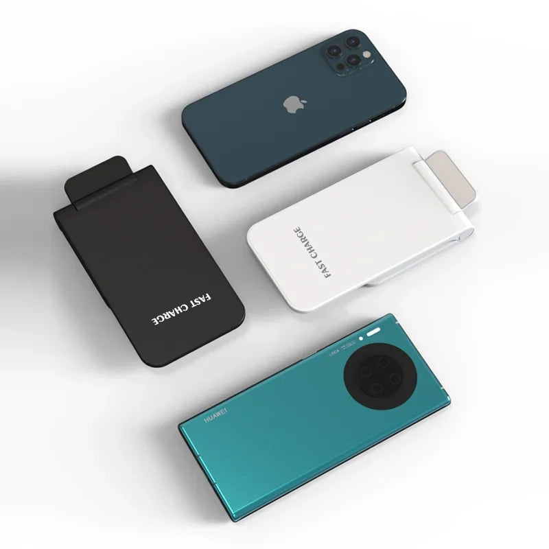Foldable - 65W Wireless Induction Charger Stand Pad