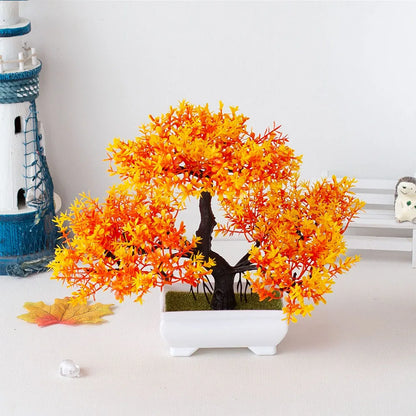 Artificial Plants Decoration Potted Bonsai Small Tree - Room Decoration