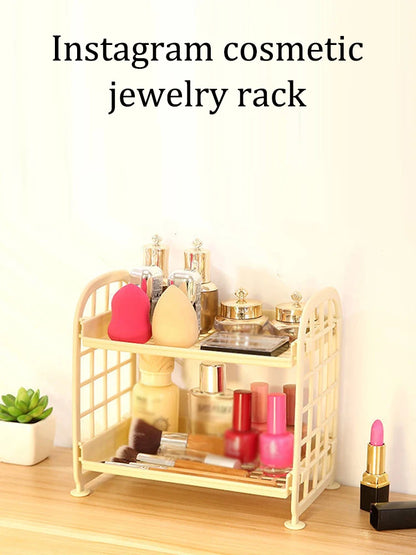 Horizontal Desktop Shelf Simple Multi Storage For Office