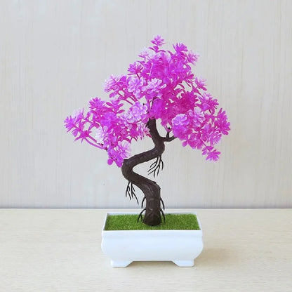 Artificial Plants Decoration Potted Bonsai Small Tree - Room Decoration
