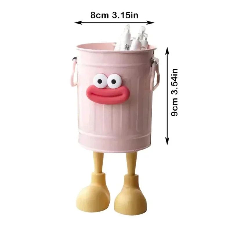 Cute Cartoon Pen Holder – Fun Desk Organizer for Office, Study, and Home Storage