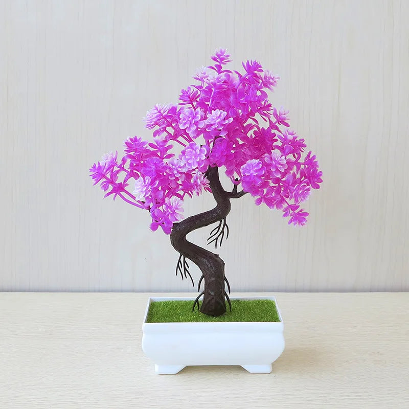 Artificial Plants Decoration Potted Bonsai Small Tree - Room Decoration
