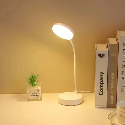 Rechargeable LED Desk Lamp – 3 Brightness Levels, Touch Control & Eye-Friendly Light for Home Office or Study