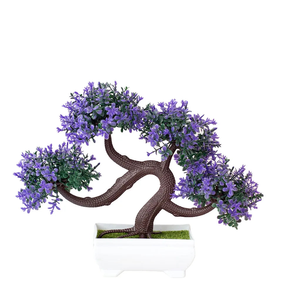 Artificial Plants Decoration Potted Bonsai Small Tree - Room Decoration