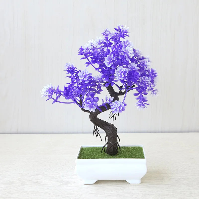 Artificial Plants Decoration Potted Bonsai Small Tree - Room Decoration