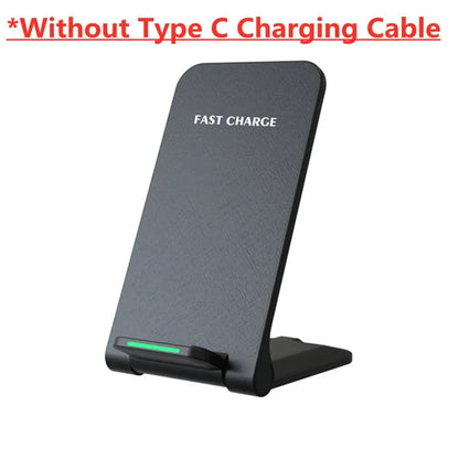 Foldable - 65W Wireless Induction Charger Stand Pad